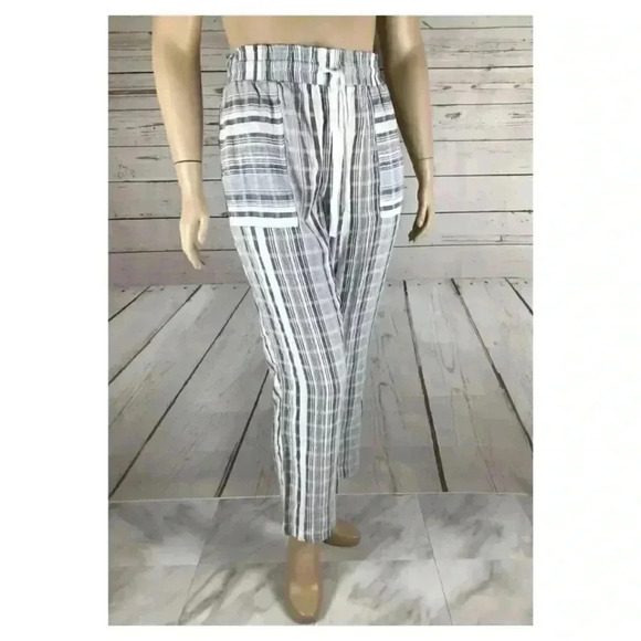NY COLLECTION 100% Cotton Striped Pull On Casual NWT 1X - Picture 4 of 13